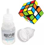 3ml Tarzı Moyu Qiyi Gan Küpleri Için Sihirli Hız Küp Madeni Dayan Madeni Gres Yağı Silikon Yağları 5ml (Yurt Dışından) - Renkli