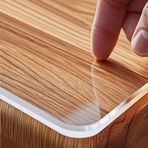3mm Şeffaf PVC Masa Örtüsü Dikdörtgen Isıya Dayanıklı Masa Koruyucu Su Geçirmez ve Yağa Dayanıklı Masa Örtüsü Yemek ve Mutfak Kullanımı için 60x100cm (24x39 inç)