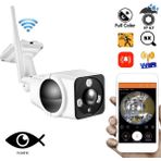 3mp Full Hd Kablosuz Wifi Iç ve Dış Mekan Balık Gözü Sd Karta Kayıt Yapan Güvenlik Kamerası