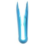 3pcs Ergonomik saplı çok Fonksiyonlu Gıda Kelepçeleri, Güvenli Ve dayanıklı Plastik Ekmek maşaları, Kolay Kavrama Yapışmaz Buz, et, Ev fırınları Için Ekmek Cips, Kamp Ve Partiler (BLUE)