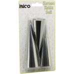 3pcs Metal Korneo Kalıp - Pasta Dekorasyon Aparatı Çap:3.4cm x UZUNLUK:12CM BRKT-921602 (4887) - Renkli
