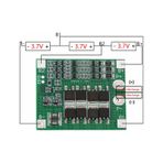 3S 25A 12V Balans 18650 Bms Lipo Batarya Pil Şarj Devresi