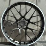 3SDM 5*112*21*9.0-10.0 ET26-19 CH66.45 ÖN ARKA MATT BLACK EMR-1268 PORSHE JANT