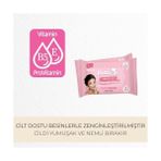 3’ü 1 Arada Makyaj Temizleme Mendili Yüz, Göz & Dudak Için, 240 Yaprak (12 Paket x 20’li) - Option-1