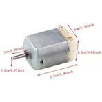 3V-6V Oyuncak Dc Motor Pervane