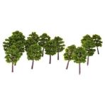 3x 40 Adet Derin Yeşil Ağaçlar Model Tren Demiryolu Parkı Diorama Manzarası Z Skalası 5 cm (Yurt Dışından)