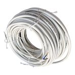 3x1,5 MM CCA TTR BEYAZ RENK KAUÇUK TOPRAKLI SEYYAR ELEKTRİK KABLOSU (95 METRE)