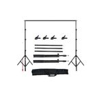 3x3m Backdrop Fon Standı Stüdyo Stand Kit Taşıma Çantalı Set 3x3 Metre Fon Stant