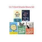 4-5-6-8.Sınıf Ortaokul Okuma Seti İçimdeki Müzik Kiraz Ağacı İle Aramızdaki Mesafe Limon Kütüphanesi Hayal Kurmaya Cesaret Eden Köpek Uçabileceğini Hayal Eden Tavuk 5 Kitap Set