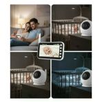 4.5 İnç Ekranlı Gece Görüşlü Bebek Kamerası Monitörü