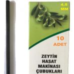 4.5mm Zeytin Hasat Makinaları Karbon Fiber Çubuk 10lu Paket