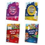 4-6 Yaş Okul Öncesi Aktivite Seti 4 Kitap