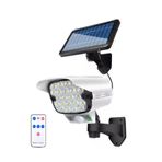 4.7mt Kablolu Güneş Enerji Panelli Kamera Görünümlü Güneş Enerjili Solar Bahçe Lambası 3mod +Kumanda
