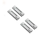 4 Adet 100mm Beyaz ÇELİK Menteşe - 100mm PVC Kapı-Pencere Menteşesi - Pimli 3 Parça Ustalık Gerektirmez (ZMK100MMU56)