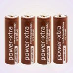 4 Adet 18650-08Lw Kahverengi Şarjlı Batarya Pil 3.7V 1200Mah Li-Ion Uzun Ömürlü Şarj Edilir