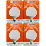 (4 Adet) 20W (120W) 3000K (Sarı Işık) E27 Duylu (Kalın Duy) Glop Led Ampul