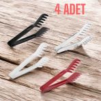 4 Adet 22 cm Polikarbon Plastik Salata, Et, Köfte, Tavuk, Makarna, Döner,patates Maşası ( 4 Aynı Yada 4 Ayrı Renk Olarak Gönderilir)
