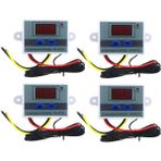 4 Adet 220V Ac Dijital LED Sıcaklık Kontrol Cihazı XH-W3001 (Yurt Dışından) - Ölçüm / Test