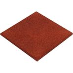 4 Adet 50X50X1.5CM Karo Kauçuk Zemin Kaplama (Kırmızı)