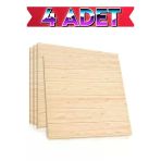 4 Adet 70Cmx70cm Kendinden Yapışkanlı Açık Meşe Duvar Paneli Kağıdı Sticker Ofis Salon Otel Nw37