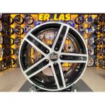 4 Adet Audi Orıjınal 7*16 5*112 Et40 57.1 Black Mack Jant Revize Edilmiş (Takım)