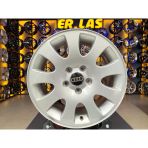 4 Adet Audi Orıjınal 7*16 5*112 Et45 57.1 Sılver Jant Revize Edilmiş (Takım)