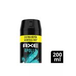 4 Adet Axe Apollo Deodorant 200 Ml