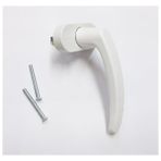 4 Adet Beyaz Plastik Pvc Pimapen Pencere Kolu