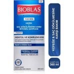 4 Adet Bioblas Men Şampuan 360 ml Kepeğe ve Saç Dökülmesine Karşı Etkili