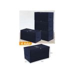 4 Adet - Büyük Boy Lacivert Hurç - 74 x 46 x 46 cm