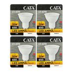 (4 Adet) Cata 9W (50W) Beyaz Işık (6500K) Dim Edilebilir Gu10 Duylu Led Spot Ampul