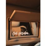 4 Adet Çok Güzelsin Güneşlik Ayna Yazısı Araba Motosiklet Cam Etiket Sticker