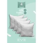 4 Adet Diamant Plus Kare Kırlent Yıkanabilir Antialerjik Silikon Elyaf Yastık 40X40cm 400 Gr