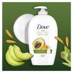 4 Adet Dove Sıvı Sabun Avokado Yağı Kalendula Özlü Nemlendiricili 450 ml