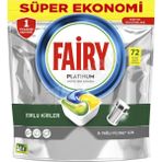 4 Adet Fairy Tablet Platinium Limon 72 Li