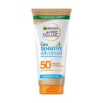 4 ADET Garnier Ambre Solaire Sensitive Advanced Çocuk Hipoalerjenik Güneş Koruyucu Süt SPF 50+ 175 ml