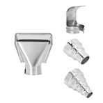 4 ADET Isı Memesi Seti, Paslanmaz Çelik Reflektör Lehim İstasyonu Değişimi, Kaynak, Sarma, El İşi Yapımı için Çeşitli Nozullu Sıcak Hava Lehimleme İstasyonu