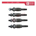 4 Adet Isıtma Bujisi 11 Volt 7700867617, GN959, 0100226237, 0 250 201 050, Y933J