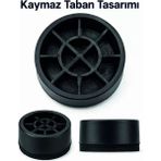 4 Adet Kaymaz Çamaşır Makinesi Ayak Altlığı Midastech - Çok Renkli