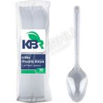 4 Adet Kbr Plastik Kaşık 10'lu