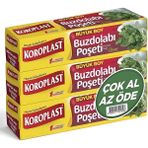 4 Adet Koroplast Büyük Boy Buzdolabı Poşeti 60 Lı 30X45CM (3X20 Adet)