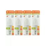 (4 Adet) Ledvance 4,9W Sarı Işık (2700K) E14 Duylu (İnce Duy) Dim Edilebilir Led Ampul