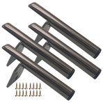 4 adet Metal mobilya ayakları ayarlanabilir 13cm 20cm Modern siyah/altın/gümüş destek kanepe sehpa TV dolabı DIY dolap ayakları dayanıklı ve şık tasarım