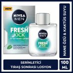 4 Adet Nivea Men Fresh Kick Tıraş Sonrası Losyon 100 Ml