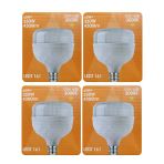 (4 Adet) Osaka 60W (350W) Sarı Işık E27 Duylu (Kalın Duy) Led Torch Ampul