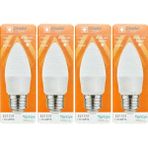 (4 Adet) Osaka 7W (50W) 6500K (Beyaz Işık) E27 Duylu (Kalın Duy) Mum Led Ampul