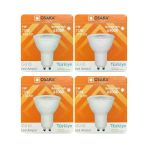 (4 Adet) Osaka 9W (70W) Beyaz Işık (6500K) Gu10 Duylu Led Çanak Ampul