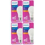 (4 Adet) Philips 13W Sarı Işık E27 Duylu (Kalın Duy) Led Ampul