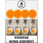 4 Adet Pisuvar Koku Giderici Süzgeç Mango Kokulu Ekonomik Paket Pisuar Süzgeci Pisuvar Blok Süzgeci
