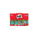 4 Adet Pritt Çantalı Pastel Boya 12 Li
